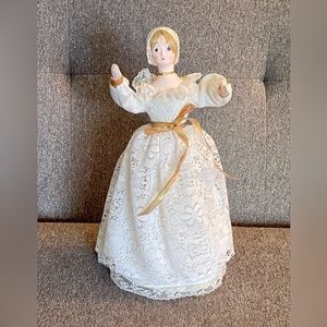 vintage Christmas Angel tree topper/decor